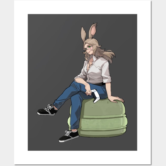 Viera Macaron Wall Art by Chrspy